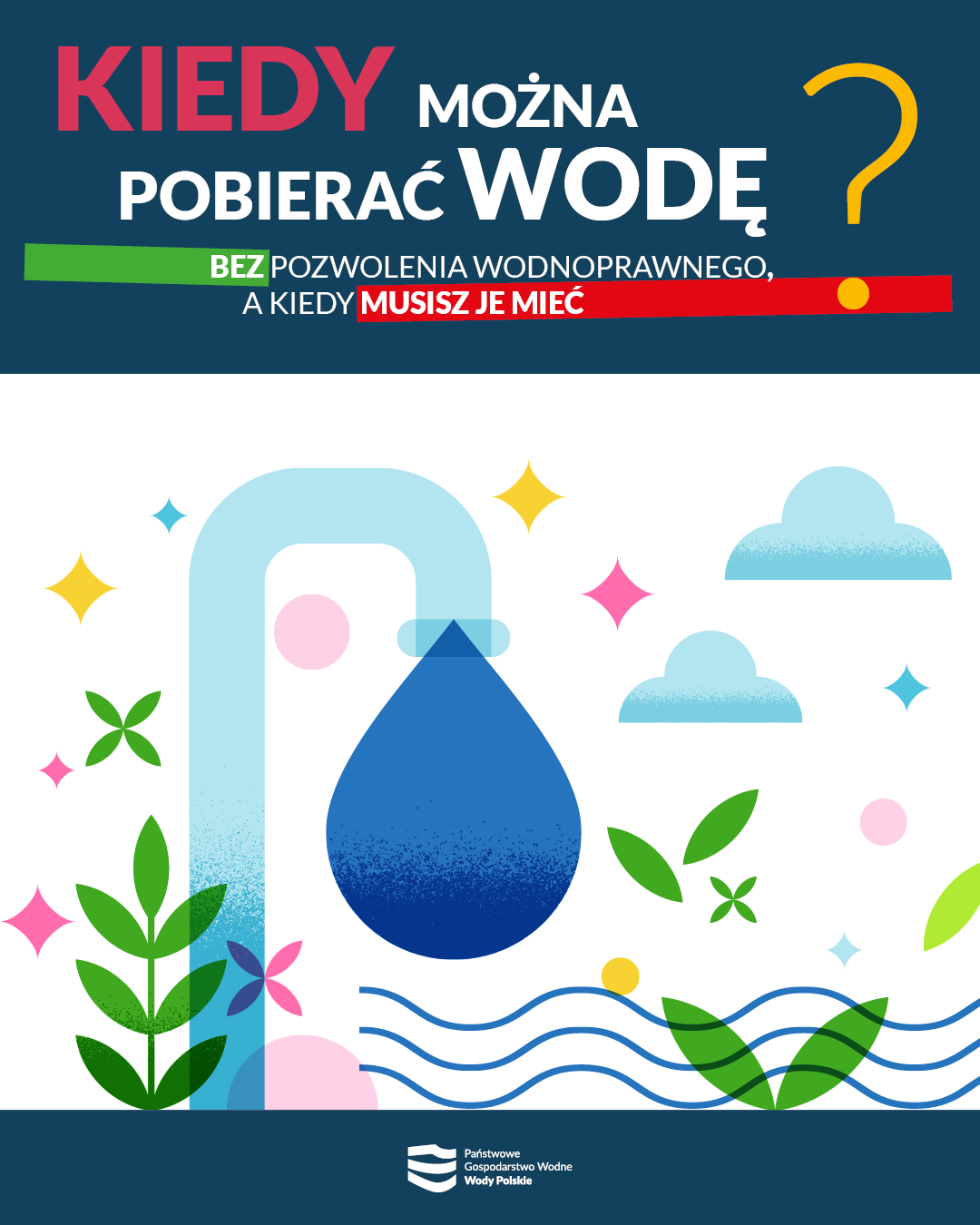 Kiedy można pobrać wodę ? - BEZ POZWOLENIA WODNOPRAWNEGOA, A KIEDY MUSISZ JE MIEĆ ?